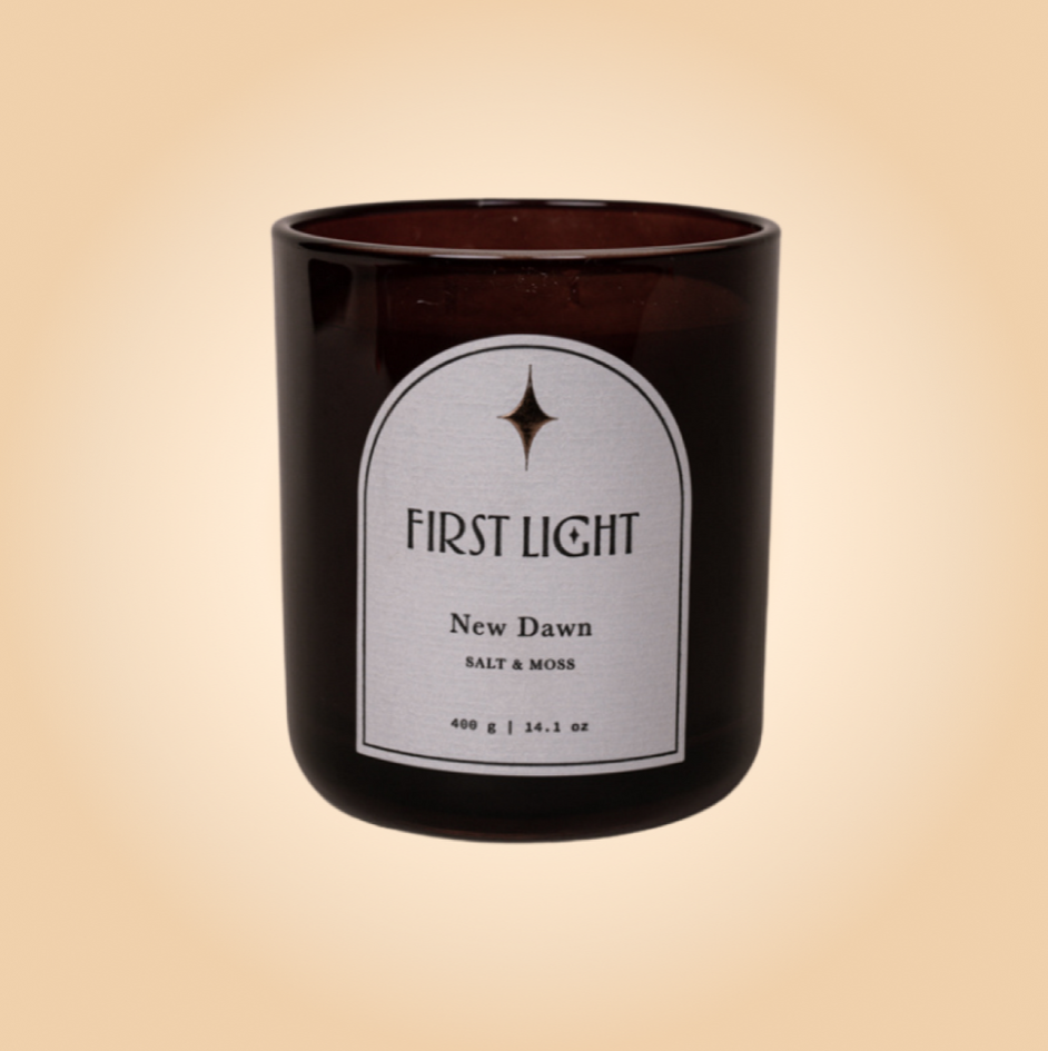 First Light Fragrances New Dawn Candle 400g