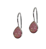 Opal Pink Drop Earrings