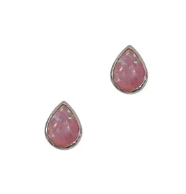 Fabienne Opal Pink Stud Earrings