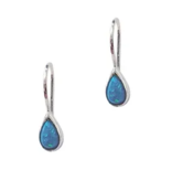 Fabienne Opal and Sterling Silver Drop Earrings