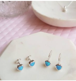 Opal Stud Earrings