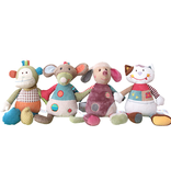 Patchwork Toy - White Cat