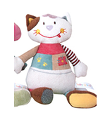 Patchwork Toy - White Cat