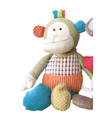 Patchwork Toy - Green Monkey