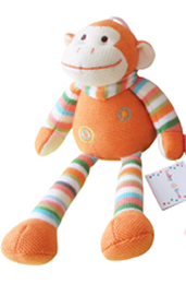 Knitted Toy - Monkey