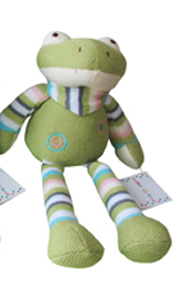 Knitted Toy - Frog