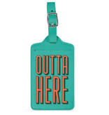 ISAlbi Luggage Tag - Outta Here