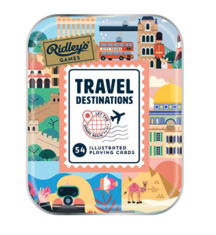 Playing Cards - Travel Destinations