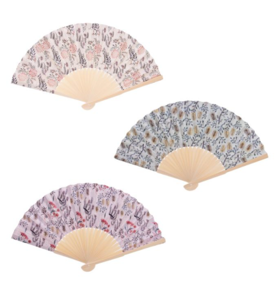 ISAlbi Hand Held Fans - Botanical