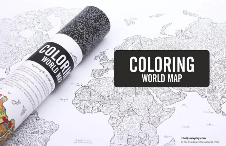 Colouring Map Of The World