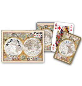 Playing Cards - World Map Double Deck