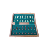 Chess Set- Folding With Brass Clips (Medium)