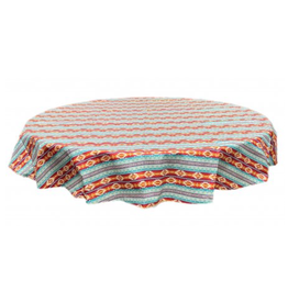 Craft Studio Round Tablecloth - Mykonos Sunset