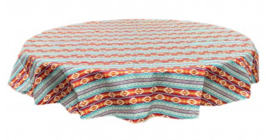 Craft Studio Round Tablecloth - Mykonos Sunset