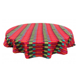 Craft Studio Round Tablecloth - Mexican Stripe