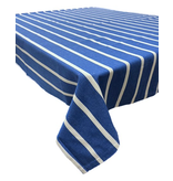 Craft Studio Tablecloth - Bora Bora Island Stripe Blue