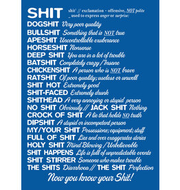 Tea Towel - Shit