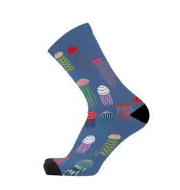 Red Fox Sox Jellyfish Socks - Made From Bamboo