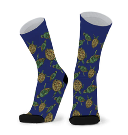 Red Fox Sox Turtle Socks - Made From Bamboo