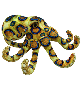 Huggable Toys Octopus - Blue Ringed