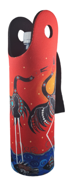 Local Bloke Water Bottle Holder - Symphony of Brolgas