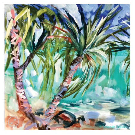 Phillip Bay Trading Coaster - Scribbly Gum
