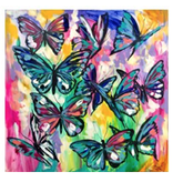 Phillip Bay Trading Coaster - Butterfly Love 2