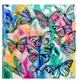 Phillip Bay Trading Coaster - Butterfly Love 1