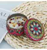 Yellow Rock Mosaic 4 Candle Gift Box
