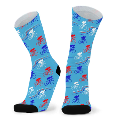 Red Fox Sox Bike Socks - Made From Bamboo