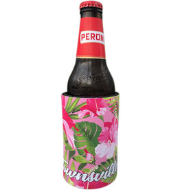 Stubby Cooler - Townsville Hibiscus