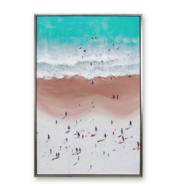 Framed Canvas - Summer Holidays