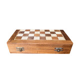 D'Netto Holdings Chess Set- Folding with Brass Clips (Large)