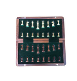D'Netto Holdings Chess Set- Folding with Brass Clips (Large)