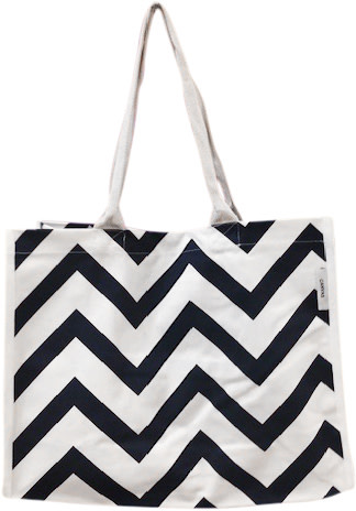 Craft Studio Small Beach Bag - Zig Zag