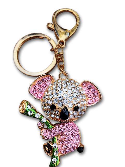 Yellow Rock Keyring - Koala