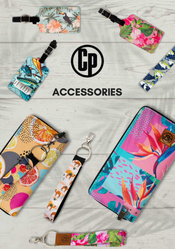 CP Purse - Hibiscus