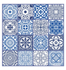 Phillip Bay Trading Coaster - Ottoman Blue Tile
