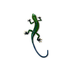 Solid Green Metal Lizard - Small