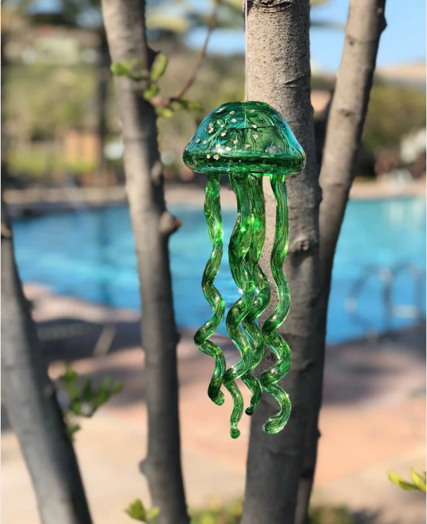 Jellyfish Wind Chime - Green