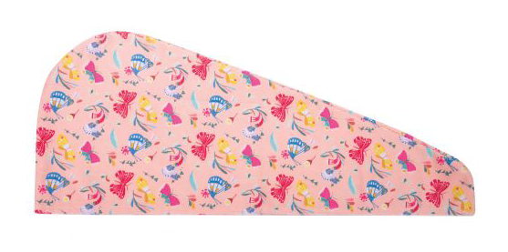 ISAlbi Turban Hair Towel - Birds & Bees