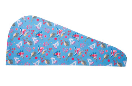 ISAlbi Turban Hair Towel - Birds & Bees