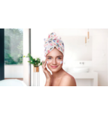 ISAlbi Turban Hair Towel - Birds & Bees
