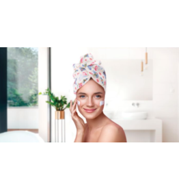 ISAlbi Turban Hair Towel - Birds & Bees