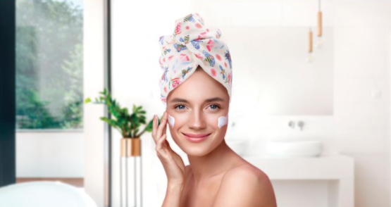 ISAlbi Turban Hair Towel - Birds & Bees
