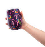 ISAlbi Double Wall Wine Tumbler - Birds