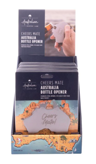 Cheers Mate - Map of Australia Bottle Opener
