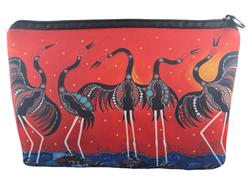 Local Bloke Large Pouch - Brolgas