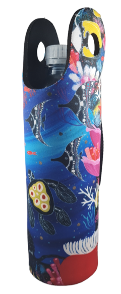 Local Bloke Water Bottle Holder - Under the Sea