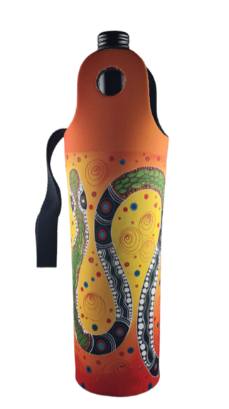Local Bloke Wine Bottle Holder - Snake
